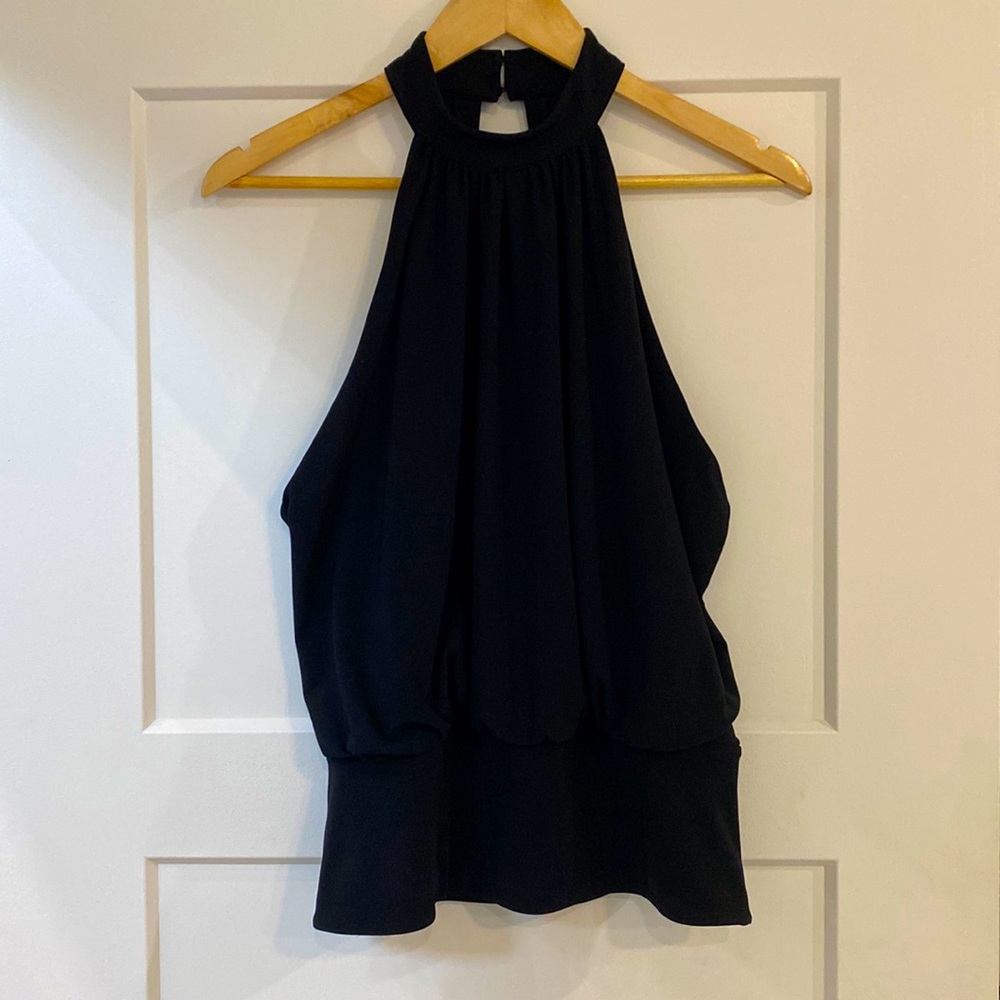 Black Express open back top- new never worn without tags